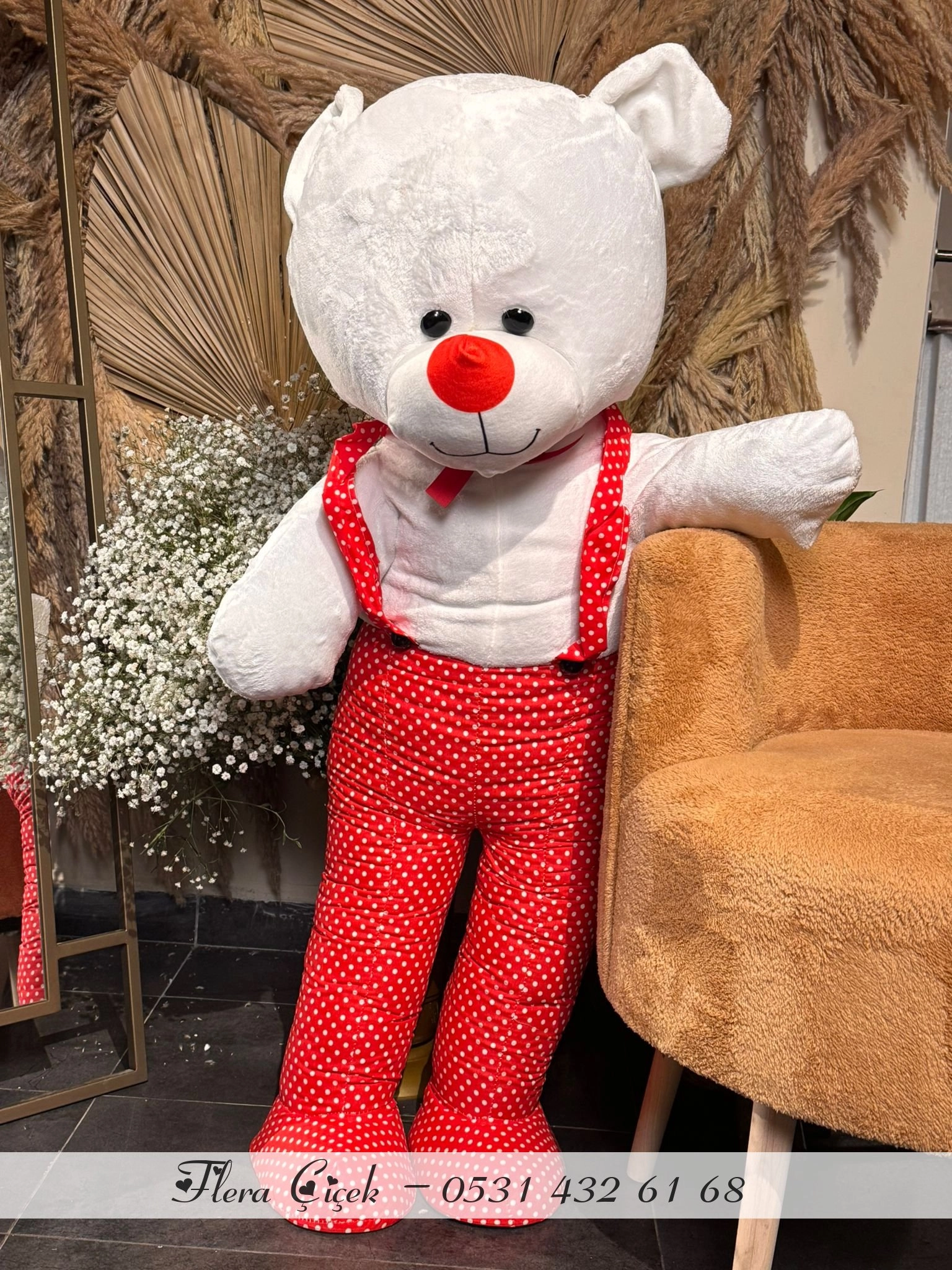 135 Cm Peluş Ayı